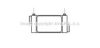 PRASCO CN3029 Oil Cooler, engine oil